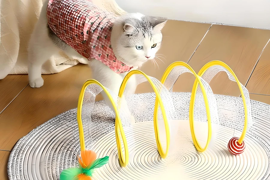 Portable Cat Play Tunnel